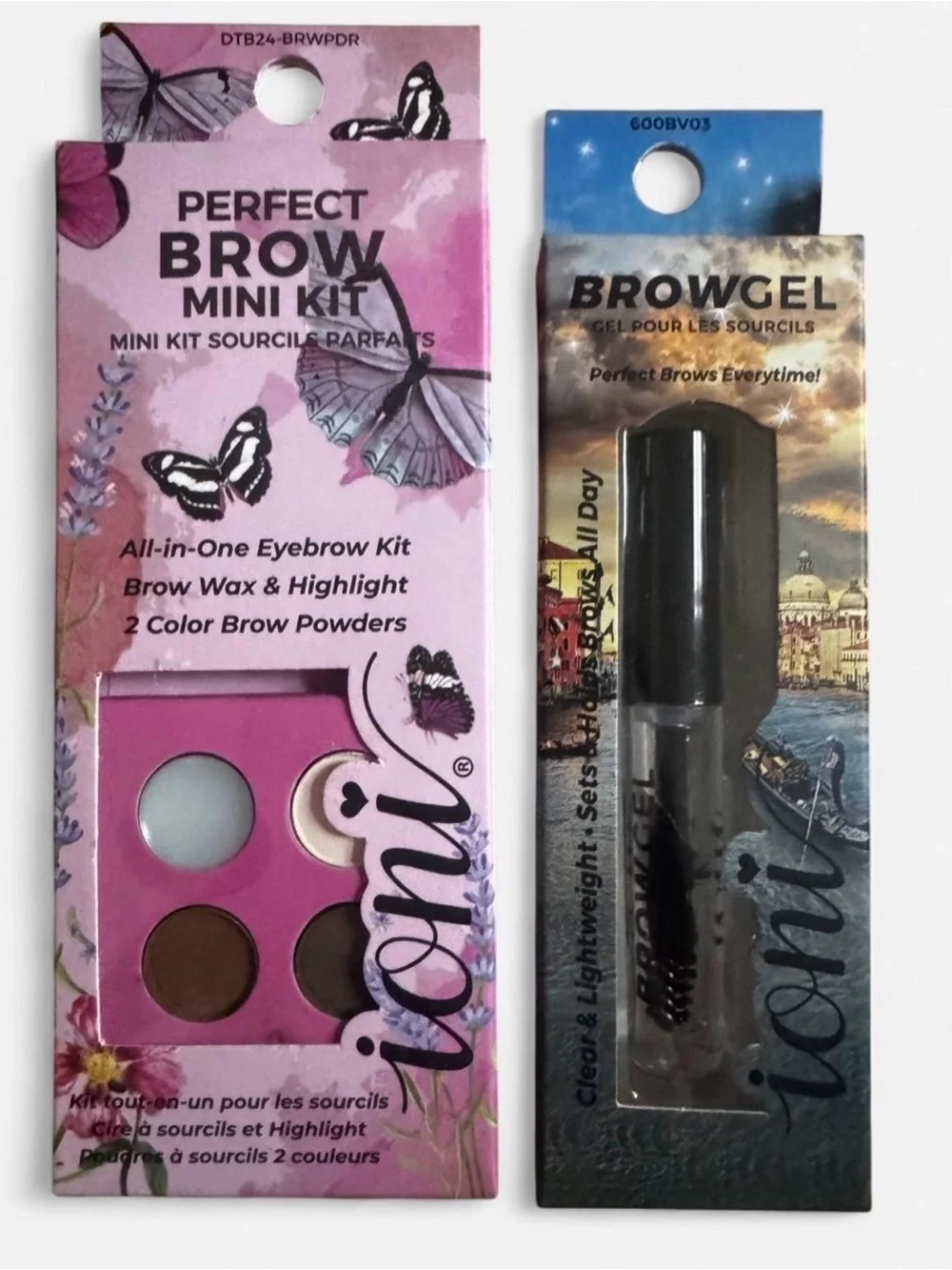 Brow and lip products